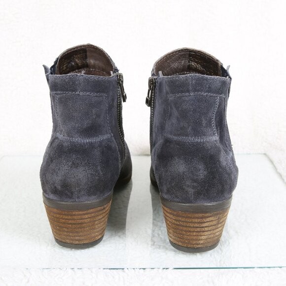 JOSEF SEIBEL Daphne Navy Suede Ankle Booties - Picture 7 of 12